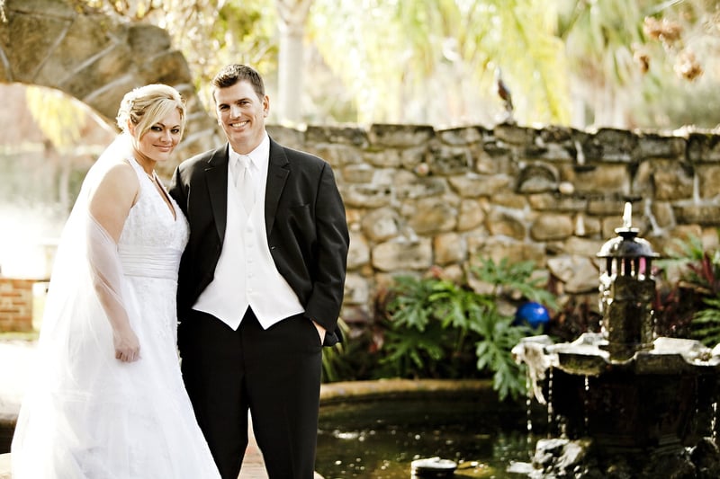 Floral Embellished Bridal Gown